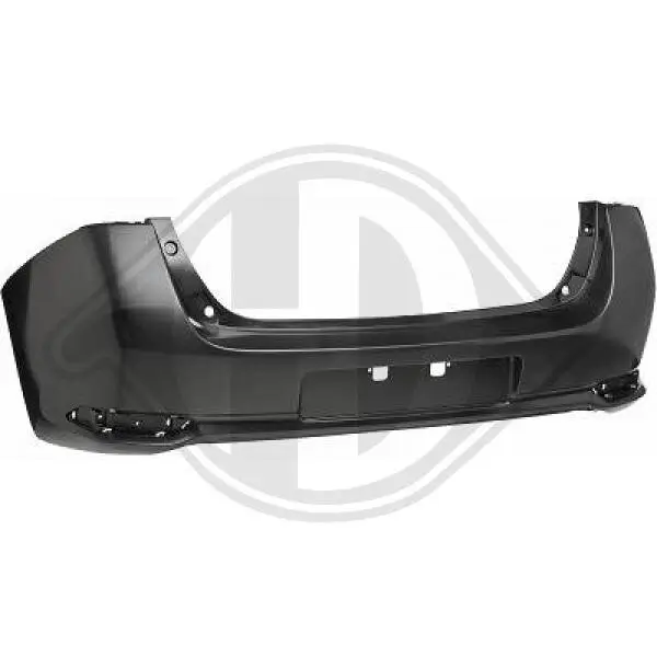 Stoßfänger hinten DIEDERICHS 6660155