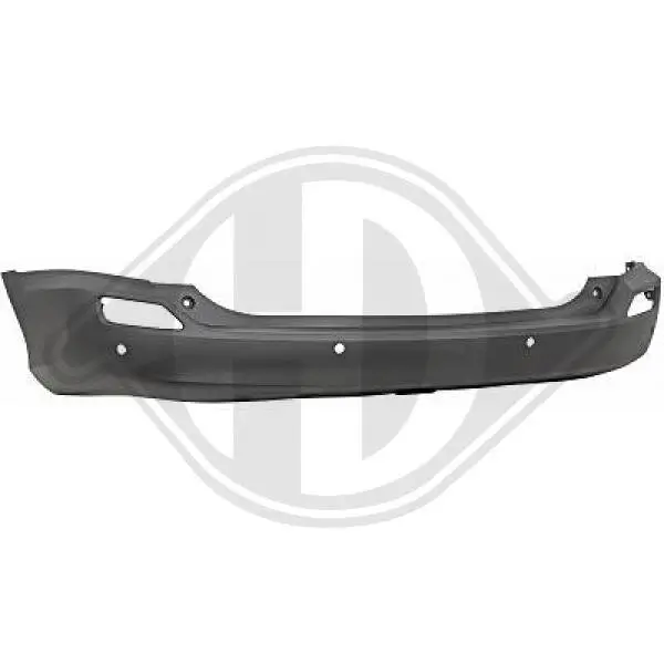 Stoßfänger hinten DIEDERICHS 6687455