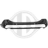 Stoßfänger hinten DIEDERICHS 6688057