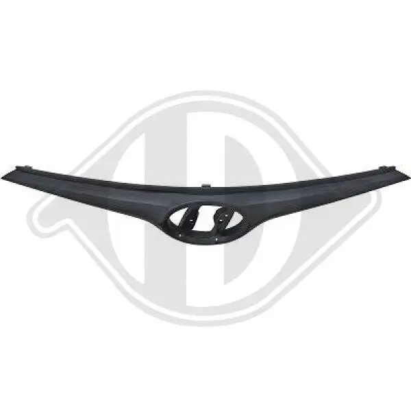 Blende, Kühlergitter oben DIEDERICHS 6806140