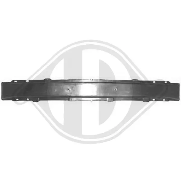 Träger, Stoßfänger hinten DIEDERICHS 6843065