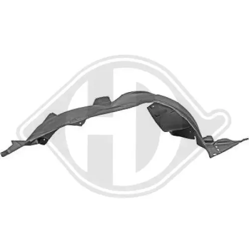 Verkleidung, Radhaus vorne rechts DIEDERICHS 6945008 Bild Verkleidung, Radhaus vorne rechts DIEDERICHS 6945008