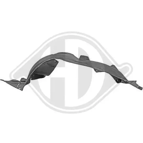 Verkleidung, Radhaus vorne links DIEDERICHS 6945009 Bild Verkleidung, Radhaus vorne links DIEDERICHS 6945009