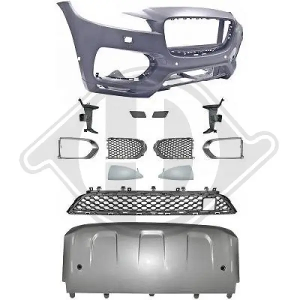 Stoßfänger vorne DIEDERICHS 7100250