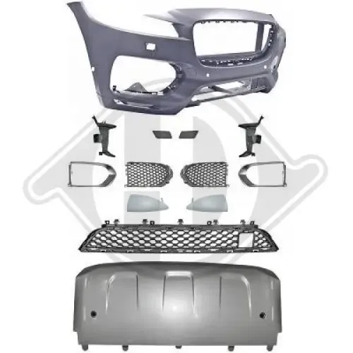 Stoßfänger vorne DIEDERICHS 7100250 Bild Stoßfänger vorne DIEDERICHS 7100250