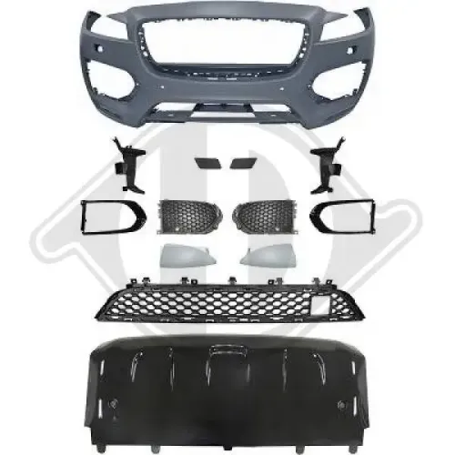 Stoßfänger vorne DIEDERICHS 7100350 Bild Stoßfänger vorne DIEDERICHS 7100350