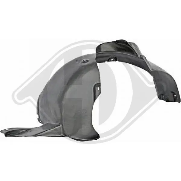 Verkleidung, Radhaus vorne rechts DIEDERICHS 7426008