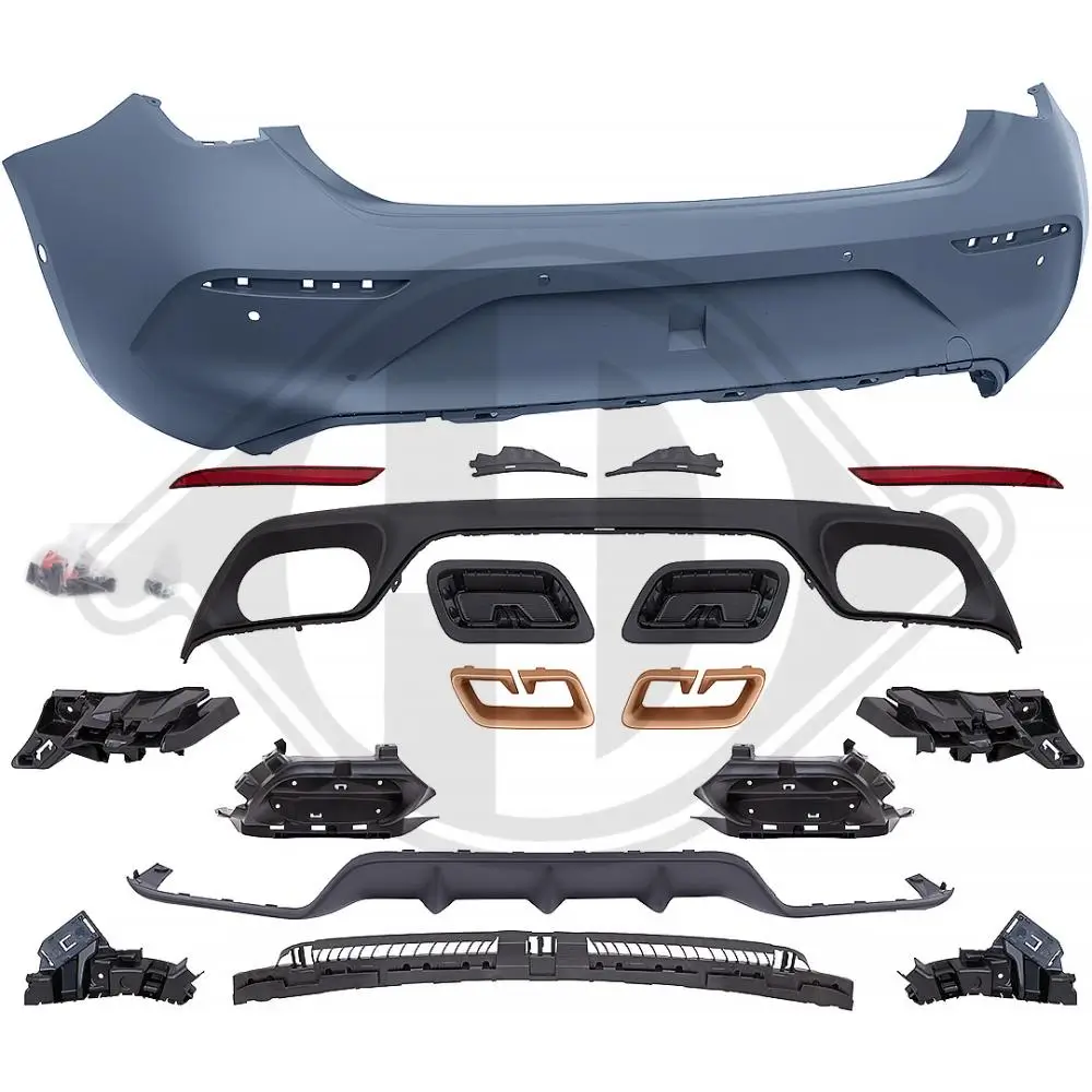 Stoßfänger hinten DIEDERICHS 7434255