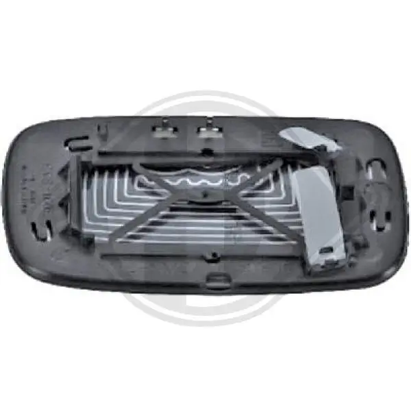 Spiegelglas, Außenspiegel links DIEDERICHS 7614027