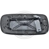 Spiegelglas, Außenspiegel links DIEDERICHS 7614027