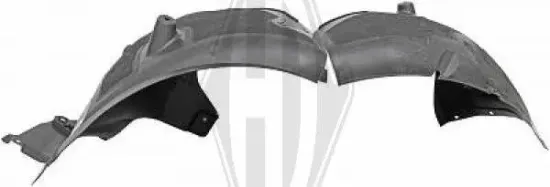 Verkleidung, Radhaus vorne rechts DIEDERICHS 7930008 Bild Verkleidung, Radhaus vorne rechts DIEDERICHS 7930008