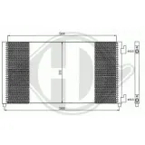 Kondensator, Klimaanlage DIEDERICHS 8345303