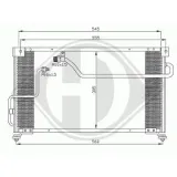 Kondensator, Klimaanlage DIEDERICHS 8562301