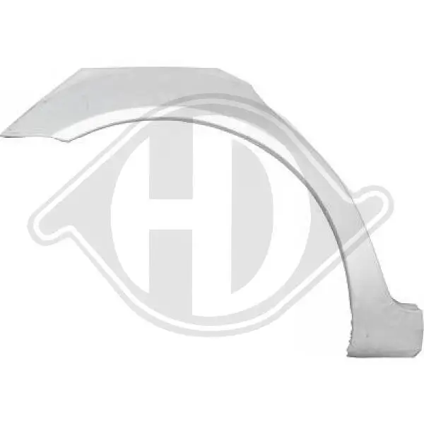 Seitenwand hinten rechts DIEDERICHS 9107432