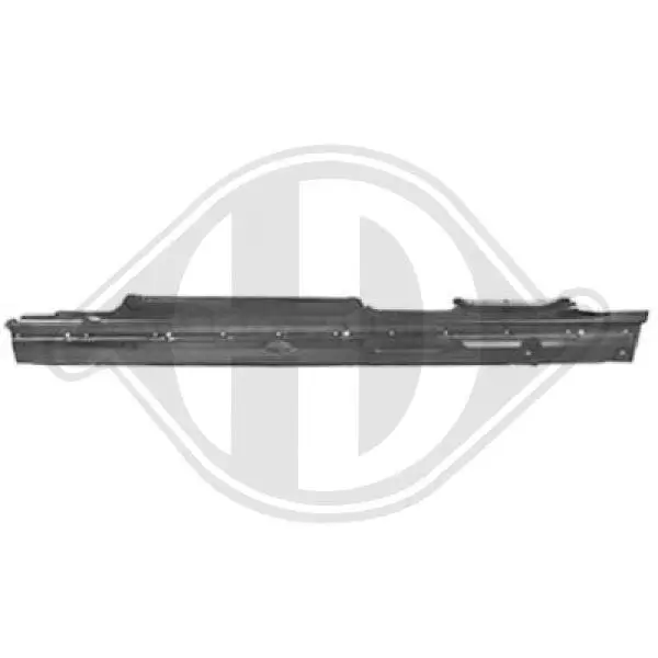 Einstiegsblech links DIEDERICHS 9123041