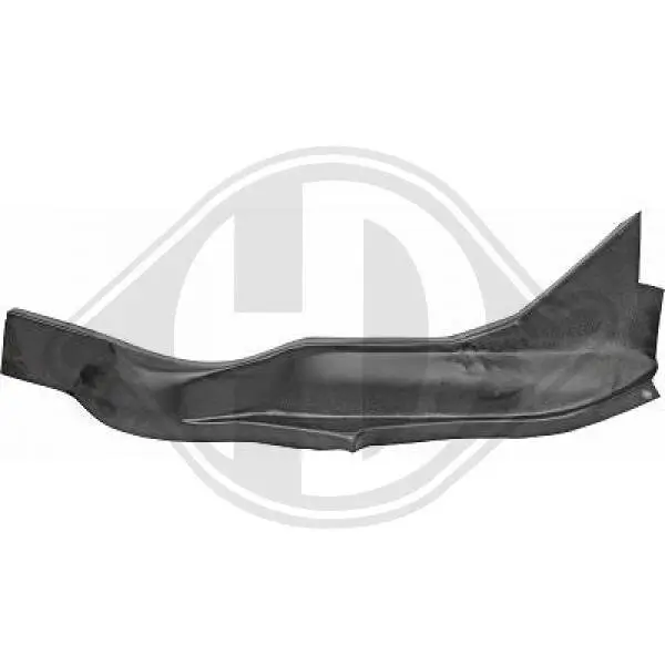 Längsträger hinten links DIEDERICHS 9137081