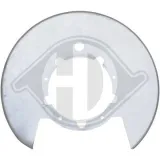 Spritzblech, Bremsscheibe Hinterachse DIEDERICHS 9349412