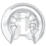 Spritzblech, Bremsscheibe Hinterachse rechts DIEDERICHS 9453010