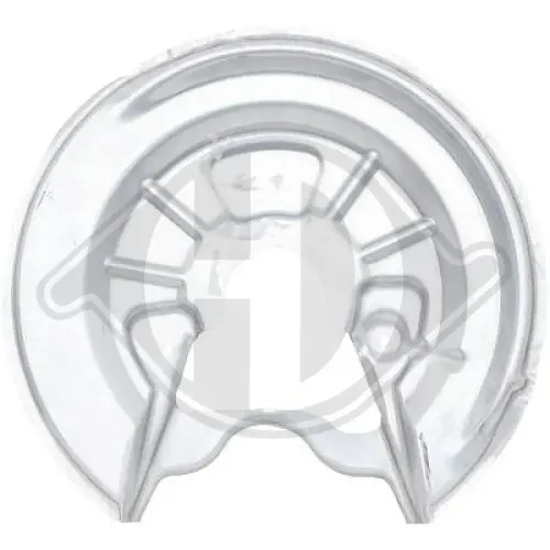 Spritzblech, Bremsscheibe Hinterachse rechts DIEDERICHS 9453010 Bild Spritzblech, Bremsscheibe Hinterachse rechts DIEDERICHS 9453010