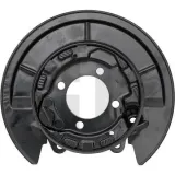 Spritzblech, Bremsscheibe hinten links DIEDERICHS 9661851