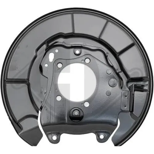 Spritzblech, Bremsscheibe Hinterachse rechts DIEDERICHS 9668712 Bild Spritzblech, Bremsscheibe Hinterachse rechts DIEDERICHS 9668712