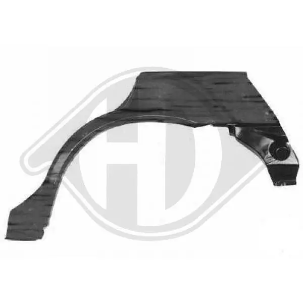 Seitenwand hinten links DIEDERICHS 9867131