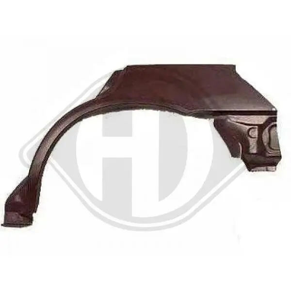 Seitenwand hinten links DIEDERICHS 9868131