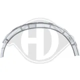 Radhaus hinten links DIEDERICHS 9891033