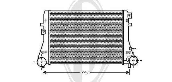 Ladeluftkühler DIEDERICHS DCA1009