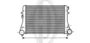 Ladeluftkühler DIEDERICHS DCA1009