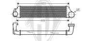 Ladeluftkühler DIEDERICHS DCA1056
