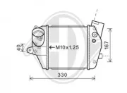 Ladeluftkühler DIEDERICHS DCA1070