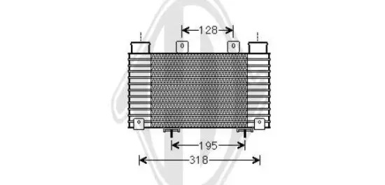Ladeluftkühler DIEDERICHS DCA1078 Bild Ladeluftkühler DIEDERICHS DCA1078