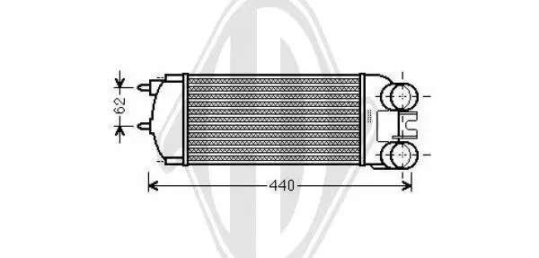 Ladeluftkühler DIEDERICHS DCA1084
