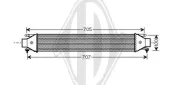 Ladeluftkühler DIEDERICHS DCA1091