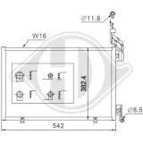 Kondensator, Klimaanlage DIEDERICHS DCC1179