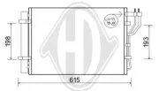 Kondensator, Klimaanlage DIEDERICHS DCC1542