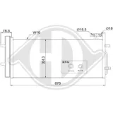 Kondensator, Klimaanlage DIEDERICHS DCC1561