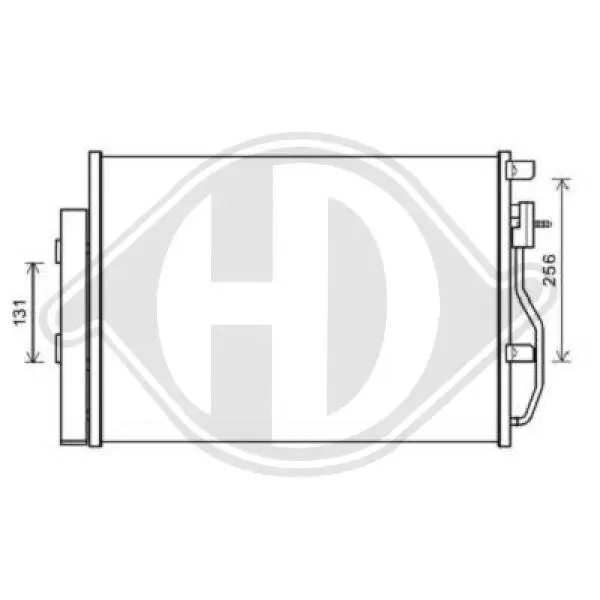 Kondensator, Klimaanlage DIEDERICHS DCC1585