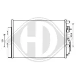 Kondensator, Klimaanlage DIEDERICHS DCC1585