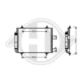 Kondensator, Klimaanlage DIEDERICHS DCC1589