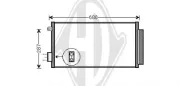 Kondensator, Klimaanlage DIEDERICHS DCC1636