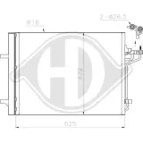 Kondensator, Klimaanlage DIEDERICHS DCC1645
