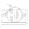Kondensator, Klimaanlage DIEDERICHS DCC1687
