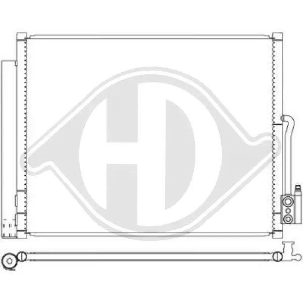 Kondensator, Klimaanlage DIEDERICHS DCC1739