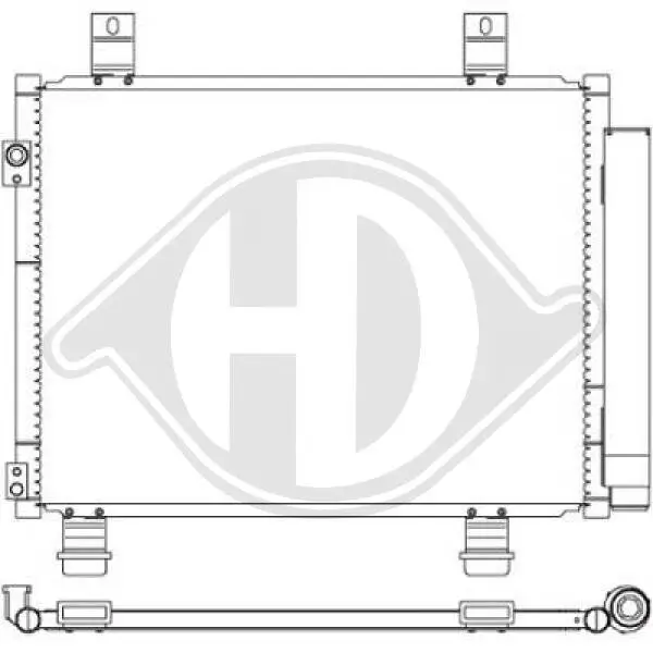 Kondensator, Klimaanlage DIEDERICHS DCC1793