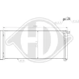 Kondensator, Klimaanlage DIEDERICHS DCC1876