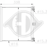 Kondensator, Klimaanlage DIEDERICHS DCC1952