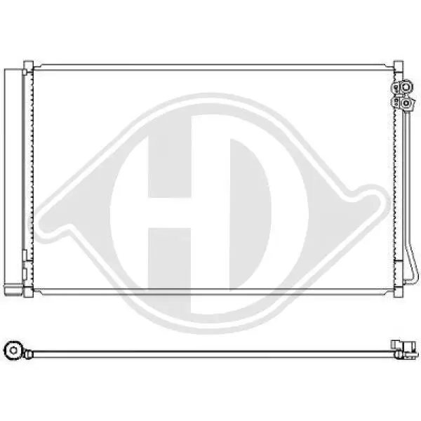 Kondensator, Klimaanlage DIEDERICHS DCC1979