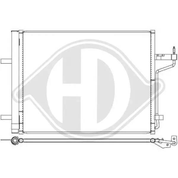 Kondensator, Klimaanlage DIEDERICHS DCC2000